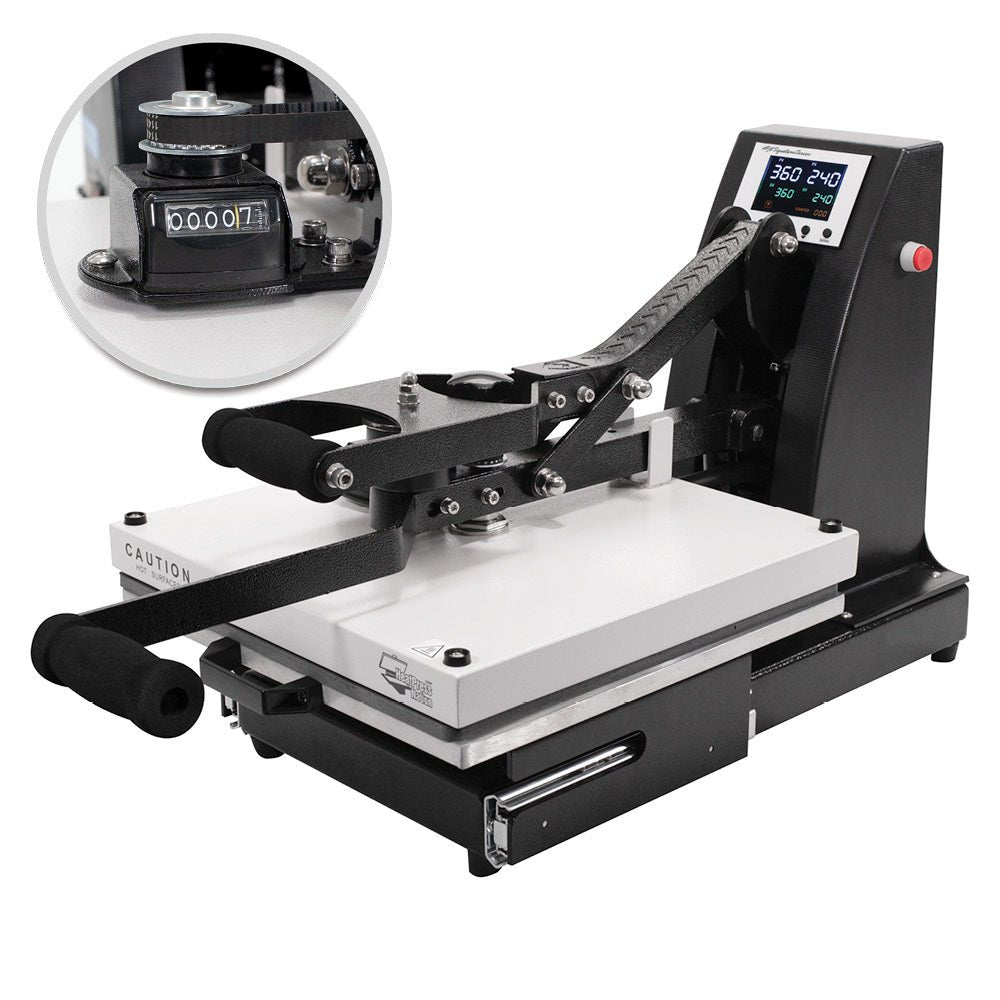 HPN Signature PRO 15" x 15" Auto - Open Heat Press with SurePressure - HeatPressNation