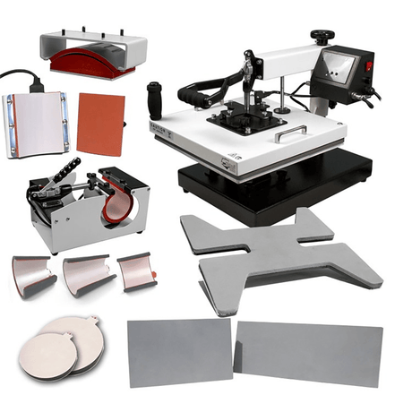 HPN Signature Series 15" x 15" 12 - in - 1 Multifunction Heat Press - HeatPressNation