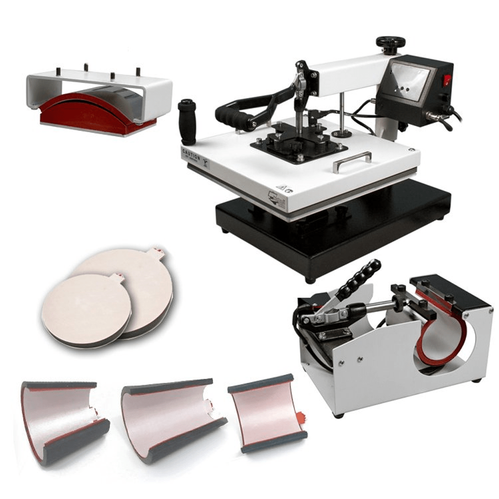 HPN Signature Series 15" x 15" 8 - in - 1 Multifunction Heat Press - HeatPressNation