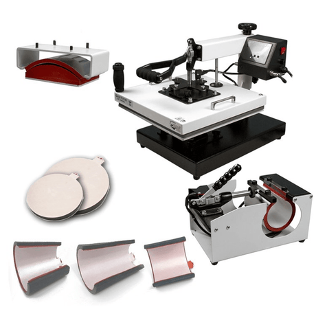 HPN Signature Series 15" x 15" 8 - in - 1 Multifunction Heat Press - HeatPressNation