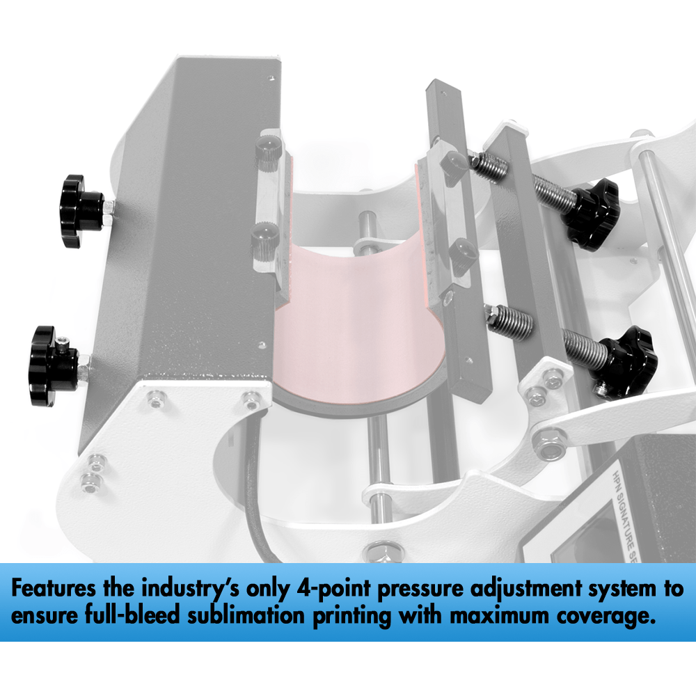 HPN Signature Series 2 - in - 1 Automated Sublimation Mug and Tumbler Press - HeatPressNation