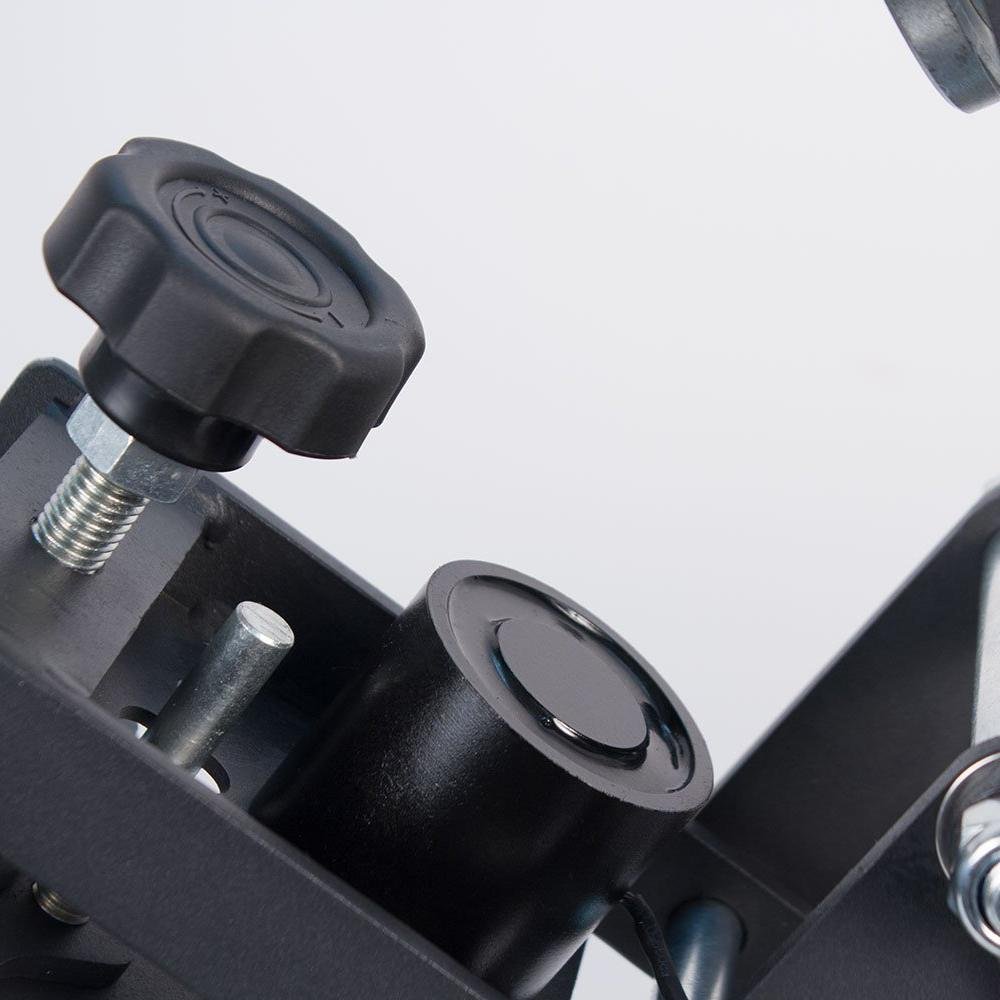 HPN Black Series Cap & Label Combo Auto - Open Heat Press Transfer Machine - HeatPressNation