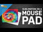 HPN SubliCraft 5mm Standard Size Sublimation Mouse Pad - 100 per Case