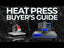 HIX HT-400E 15" x 15" Analog Clamshell High Pressure Heat Press
