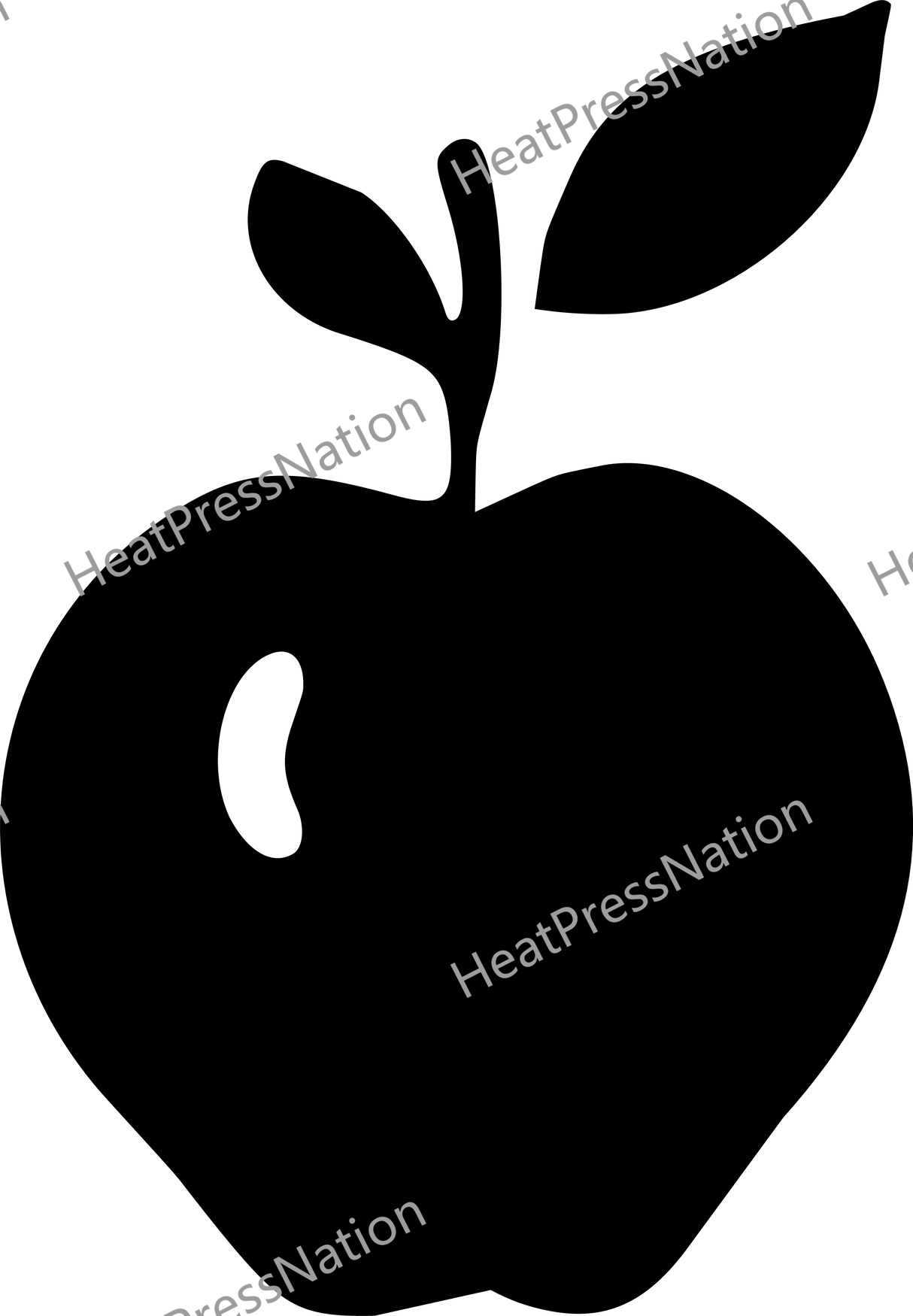 Apple Vector Design - HeatPressNation