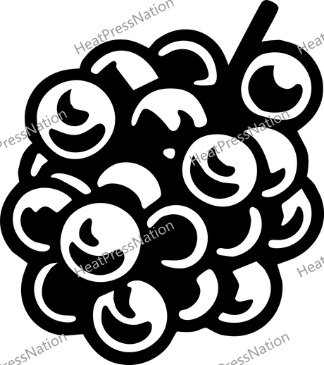 Grape Vector Design - HeatPressNation