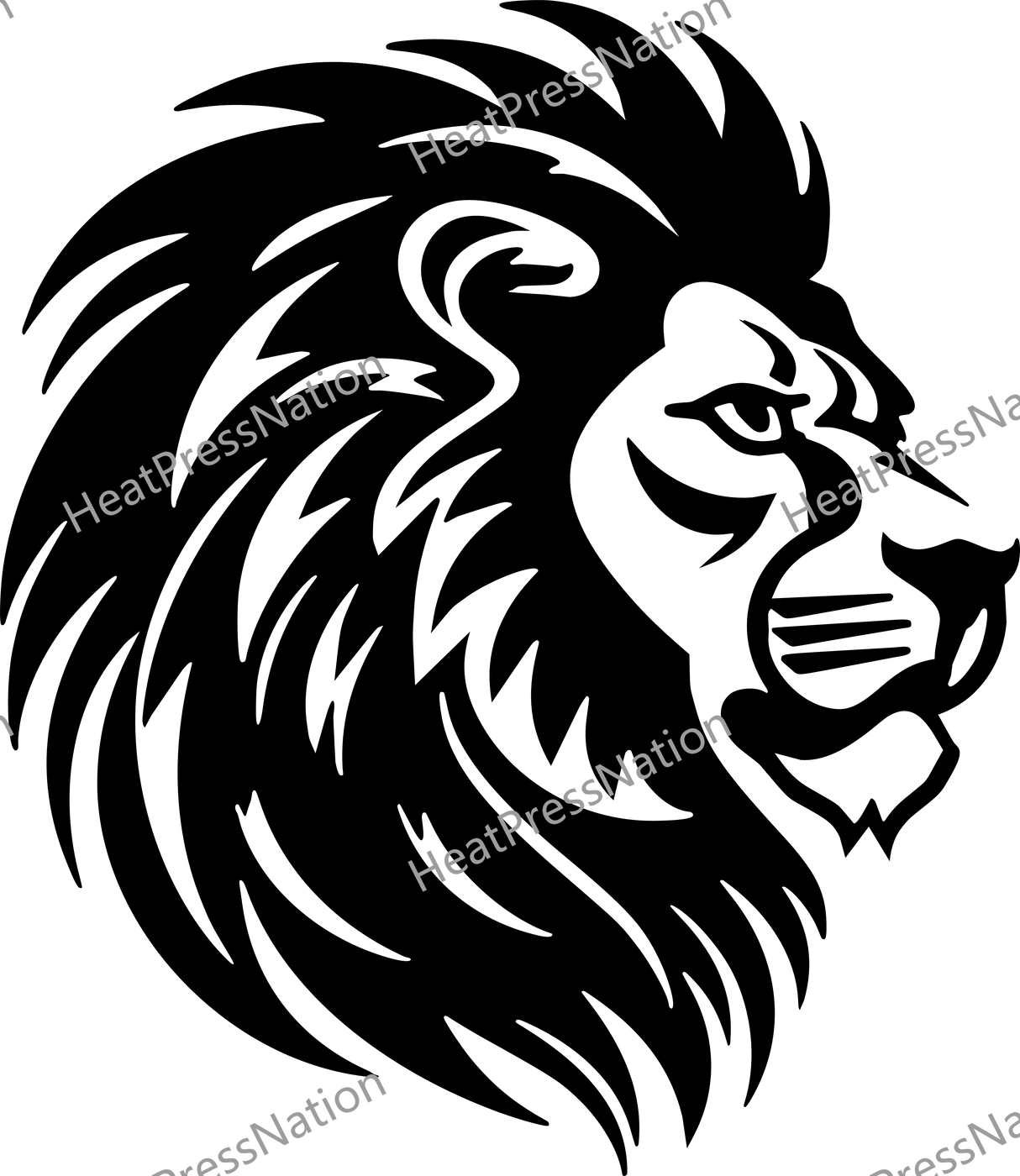 Detailed Tiger Vector Design - HeatPressNation