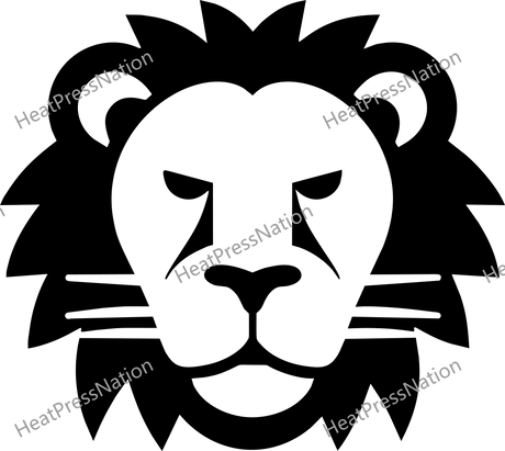 Blocky Lion Vector Design - HeatPressNation