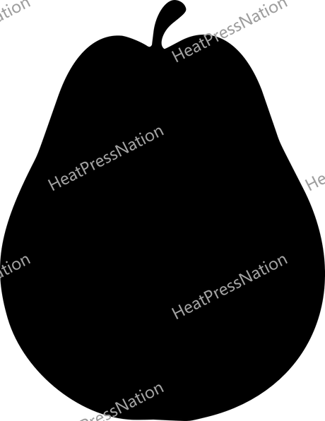 Pear Fruit Vector Design - HeatPressNation