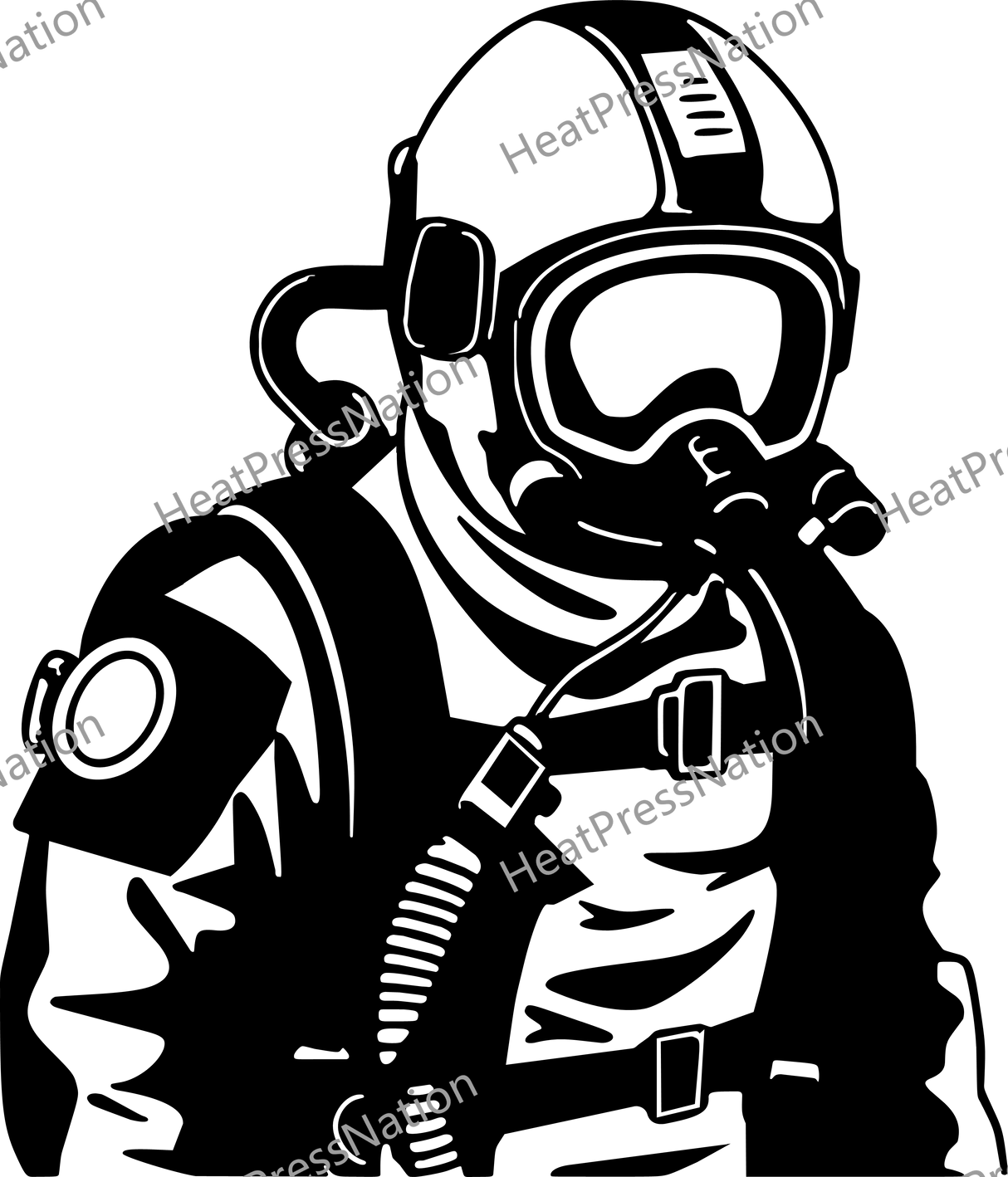 Scuba Vector Design - HeatPressNation