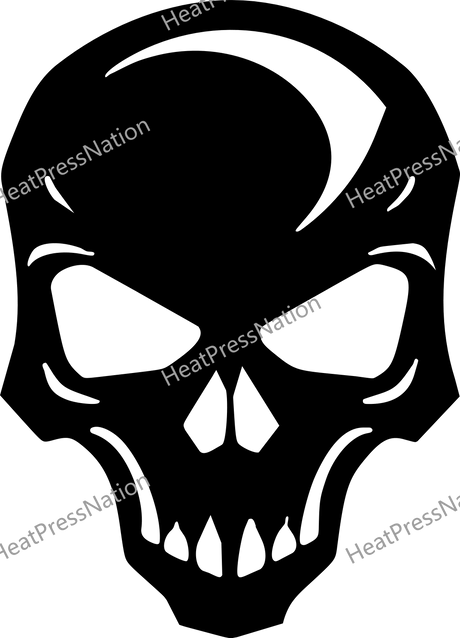 Full Skull Vector Design - HeatPressNation