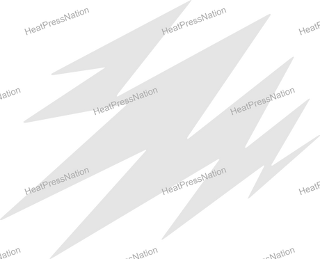 Basic Lightning Bolt Vector Design - HeatPressNation