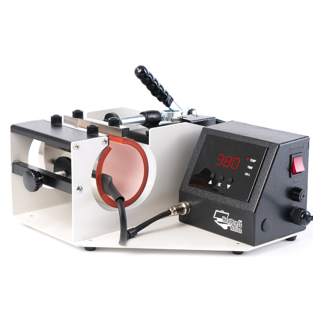 HPN Black Series Cap & Label Combo Auto-Open Heat Press Transfer Machine