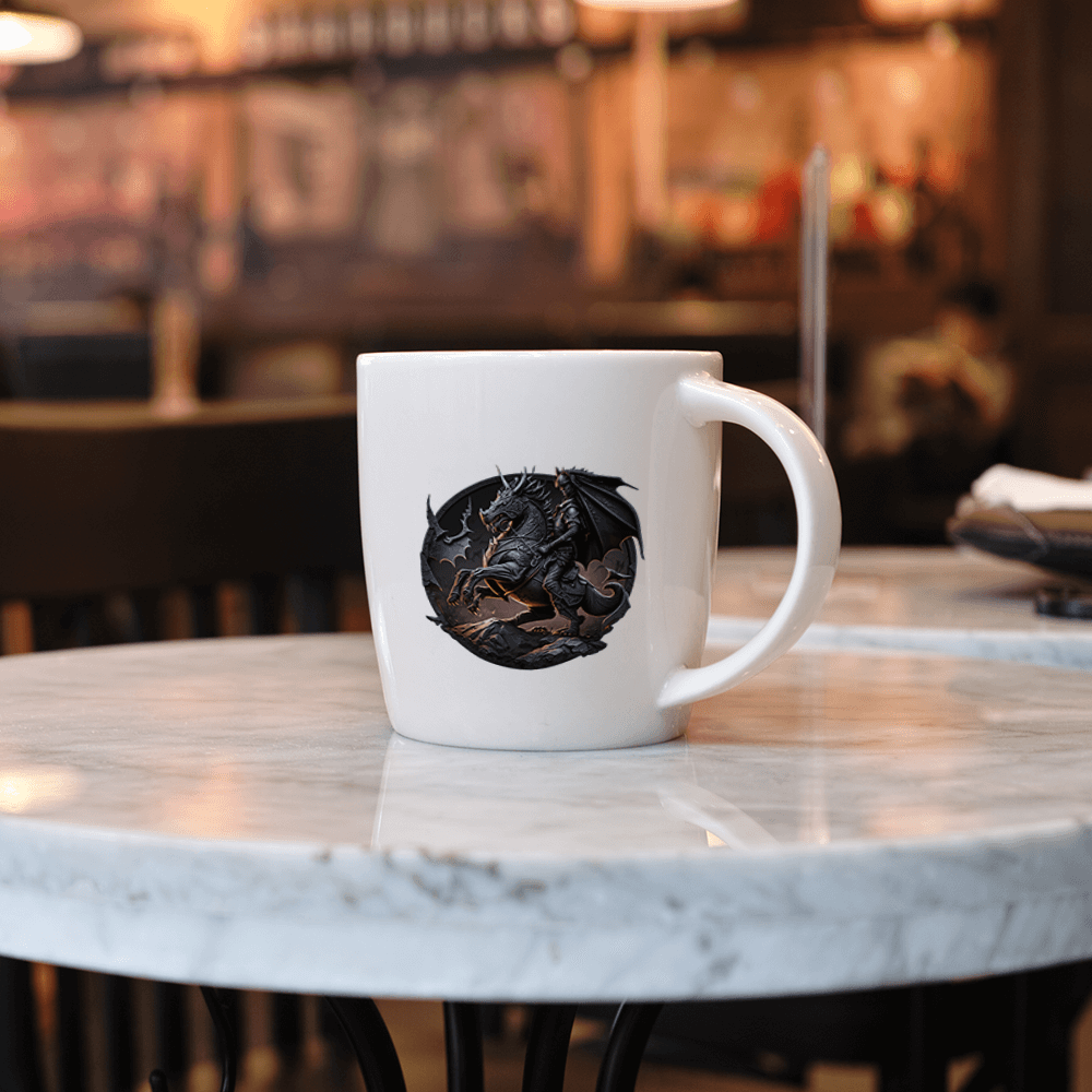 Metallic Dragon Design - HeatPressNation