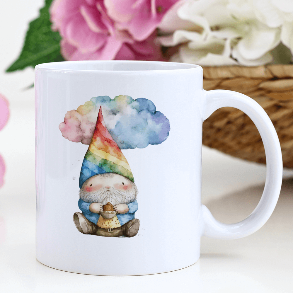 Gnome Rainbow Design - HeatPressNation