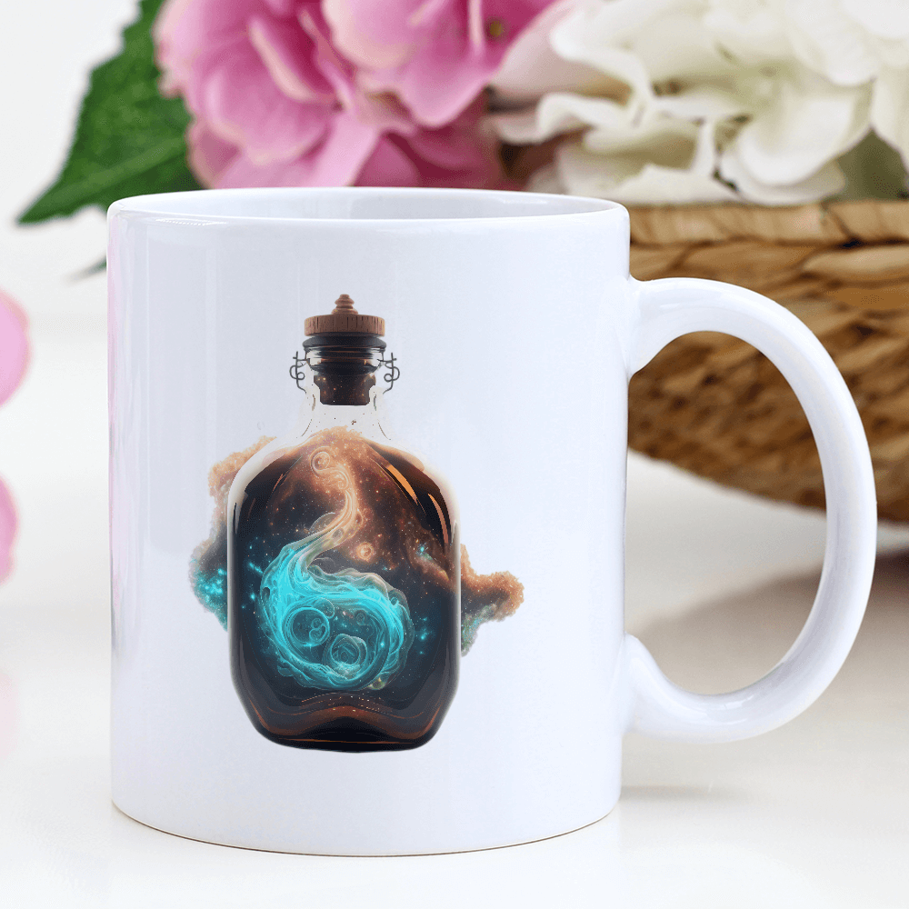 Fantasy Mystic Bottle Design - HeatPressNation