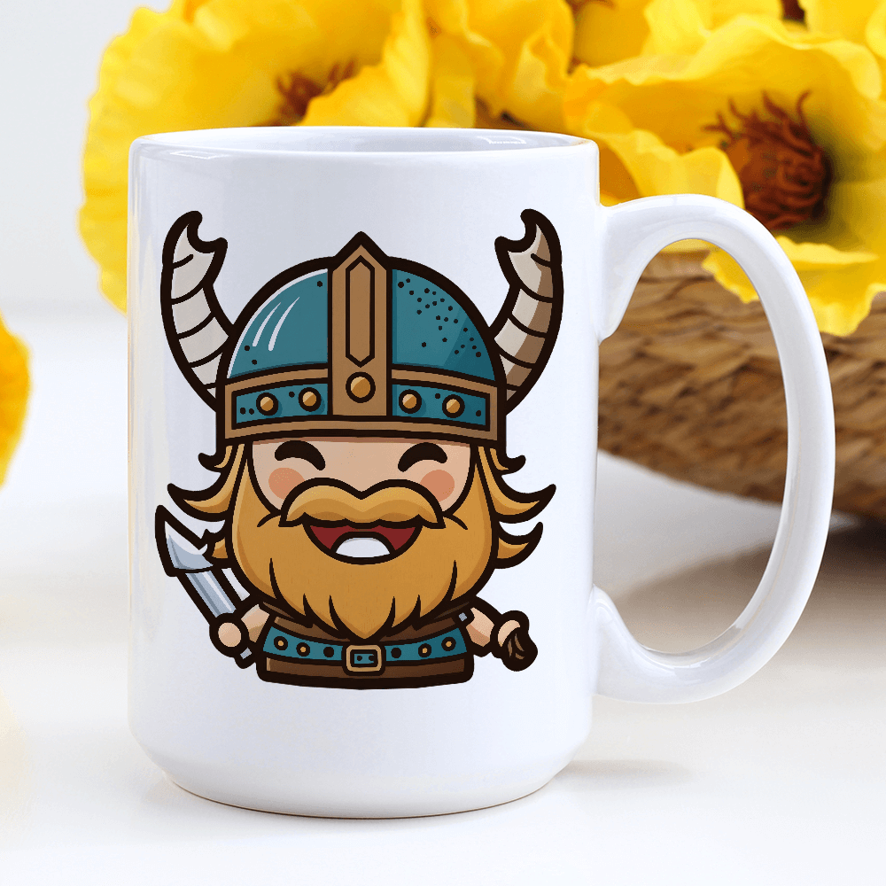 Surprised Viking Warrior Design - HeatPressNation