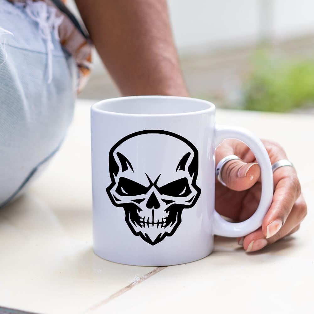 Detailed Skull Vector Design - HeatPressNation