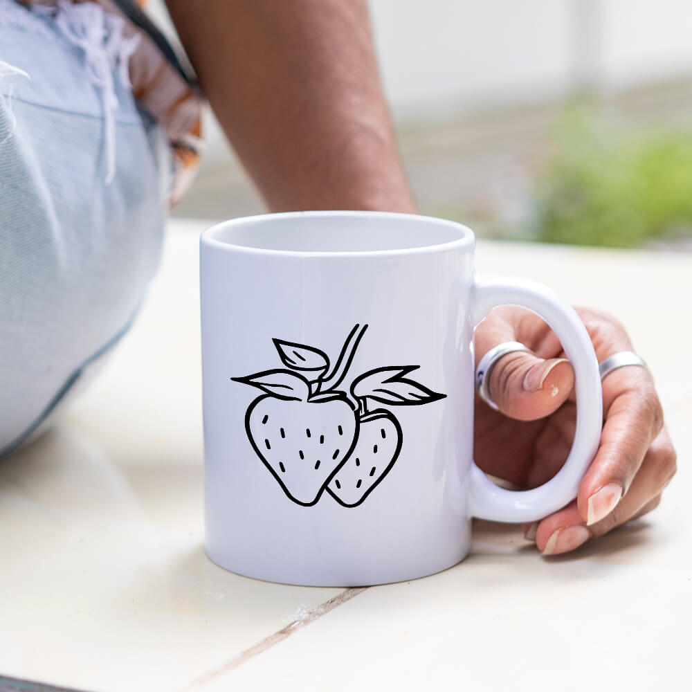 Strawberry Fruit Vector Design - HeatPressNation