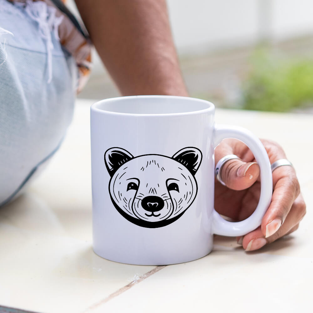 Happy Bear Vector Design - HeatPressNation