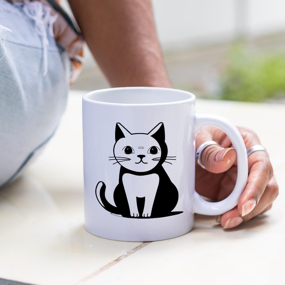 Cat shadow Vector Design - HeatPressNation