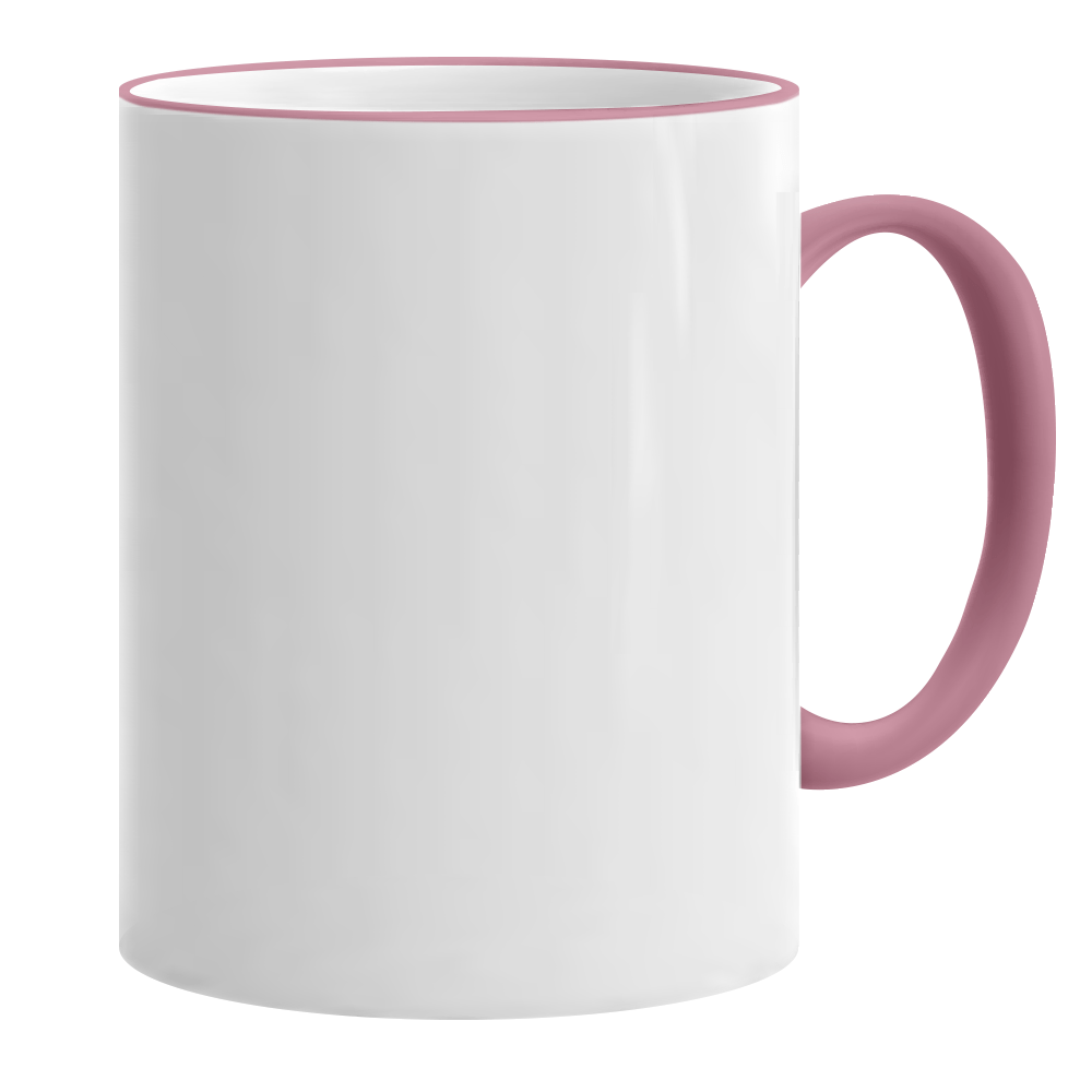 HPN ORCA Premium 11 oz. Color Rim + Handle Sublimation Ceramic Mug - 36 per Case - HeatPressNation
