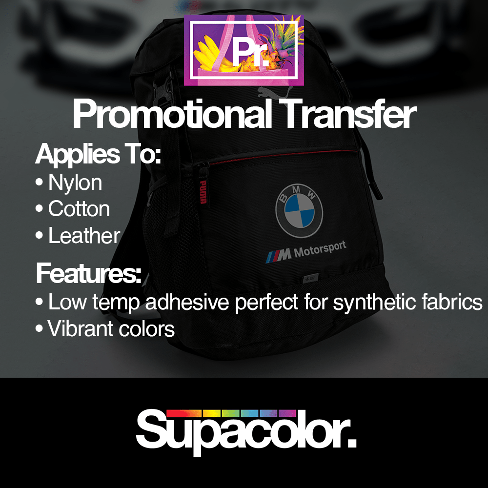 Supacolor Promotional Heat Transfer - HeatPressNation