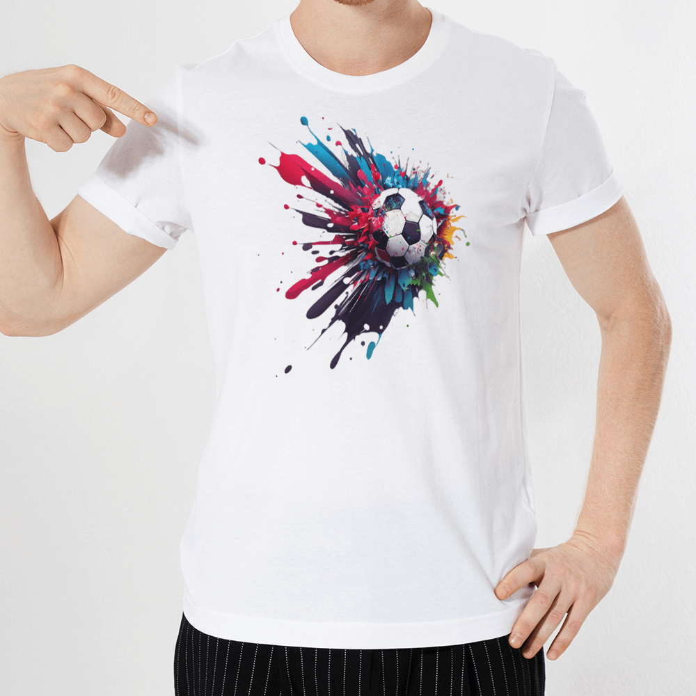 Splatter Soccer Design - HeatPressNation