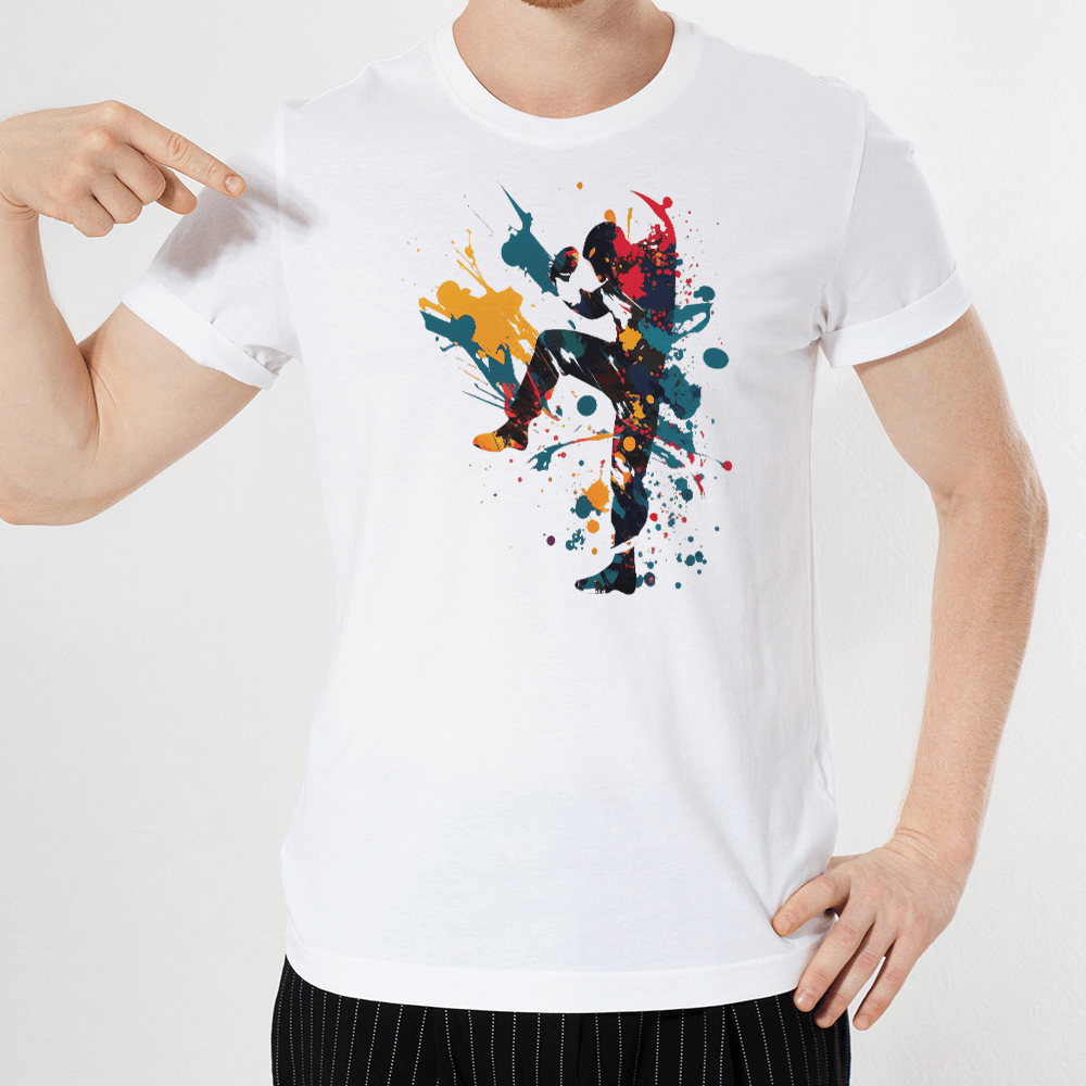 Splatter Kickboxing Design - HeatPressNation