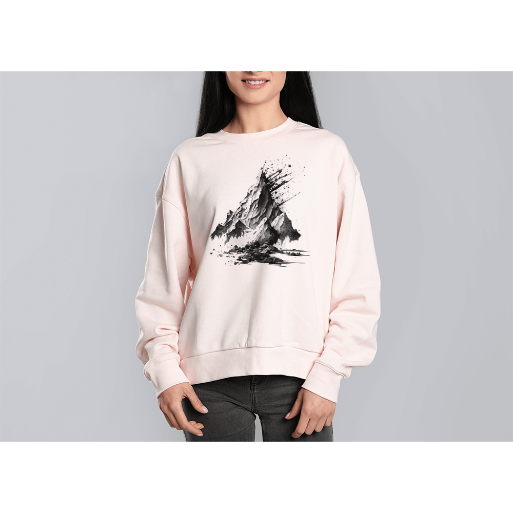 Monochrome Mountain Design - HeatPressNation