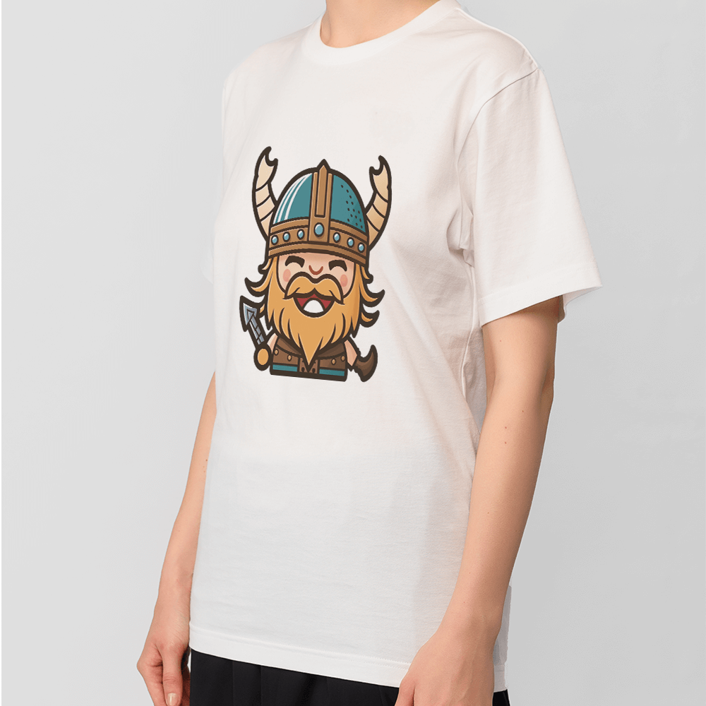 Happy Viking Warrior Design - HeatPressNation