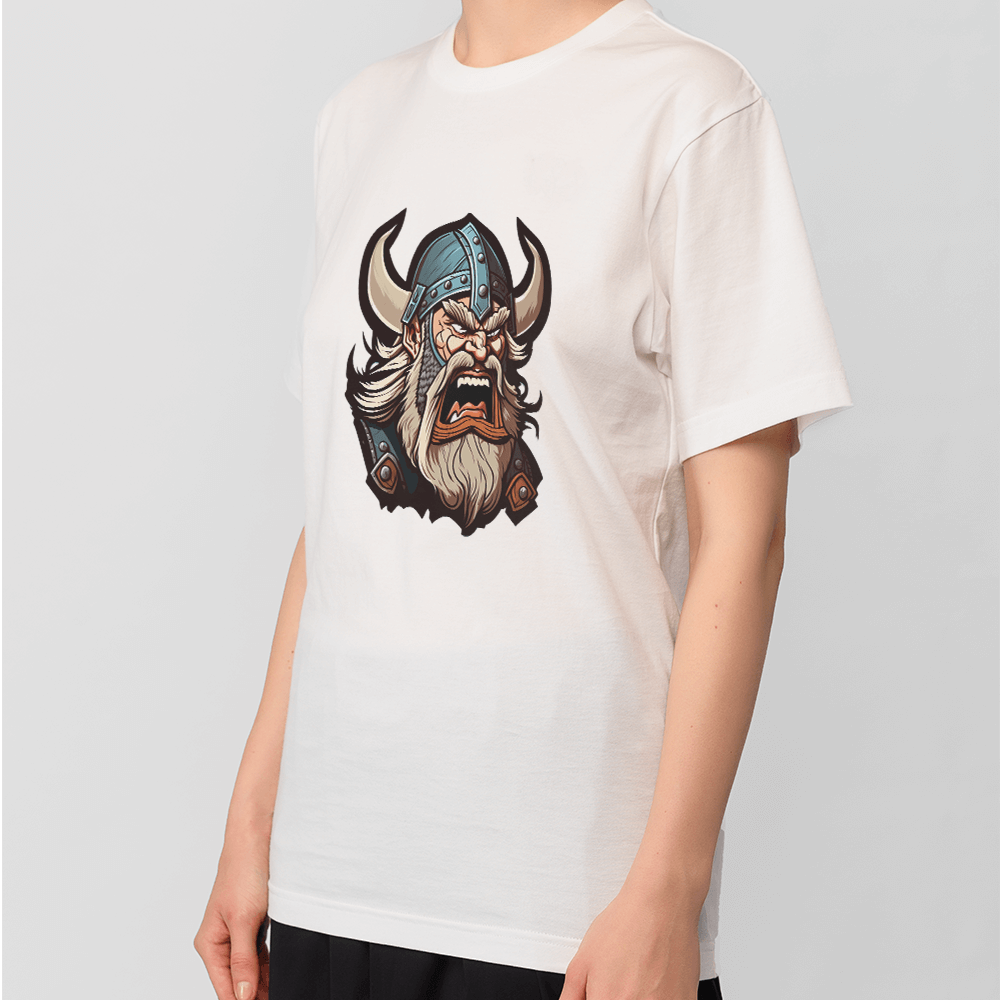 Enraged Warrior Viking Design - HeatPressNation