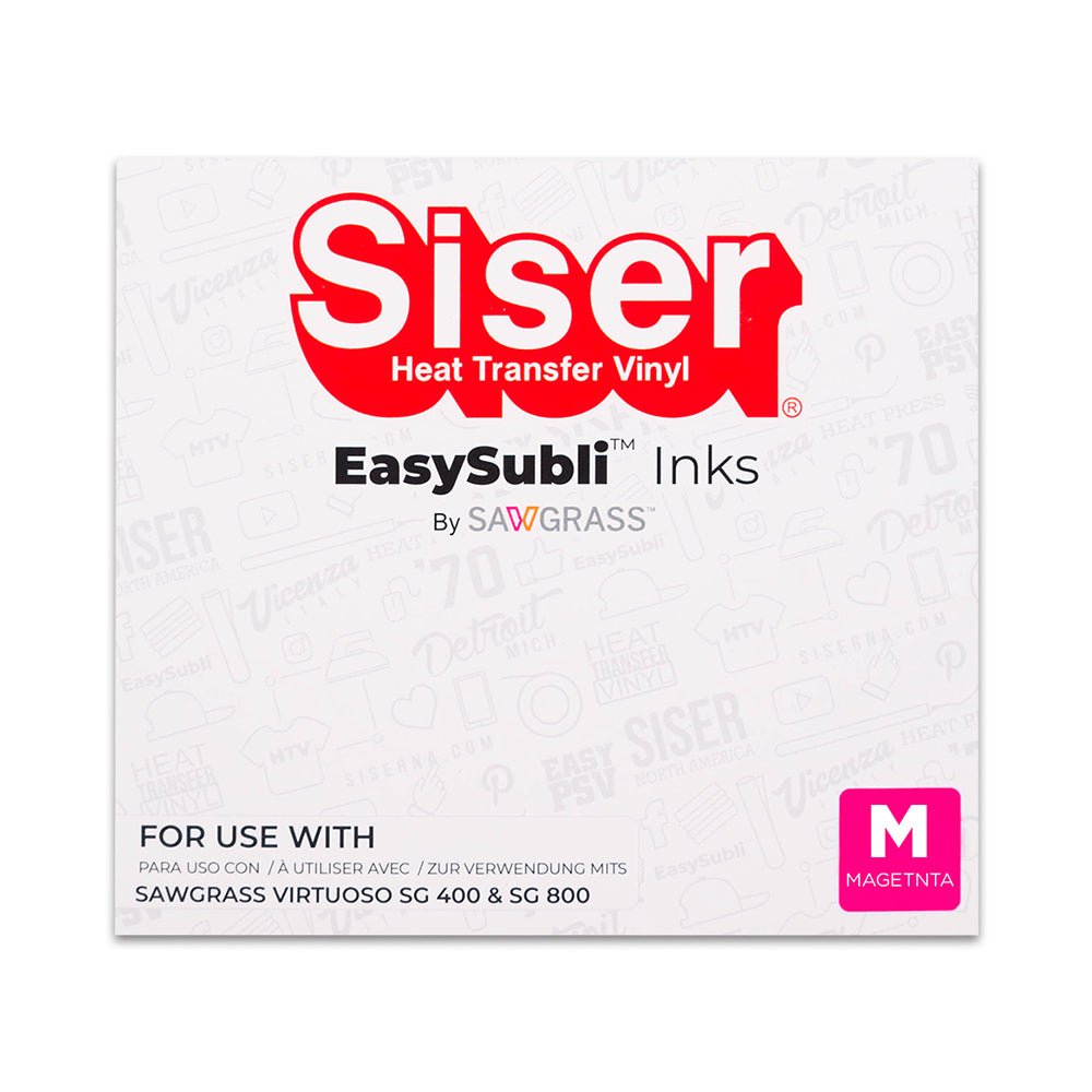 Siser EasySubli Individual Ink Cartridges for Sawgrass Virtuoso SG400/SG800 - HeatPressNation