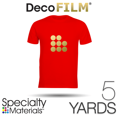 Specialty Materials DecoFILM Heat Transfer Vinyl 19" x 5 Yards - HeatPressNation