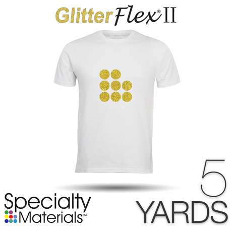 Specialty Materials GLITTERFLEX II - 19" x 5 yd - HeatPressNation