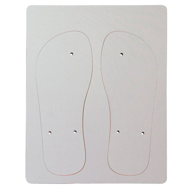 HPN SubliCraft Sublimation Rubber Flip - flop Sandals - 20 per Case - HeatPressNation