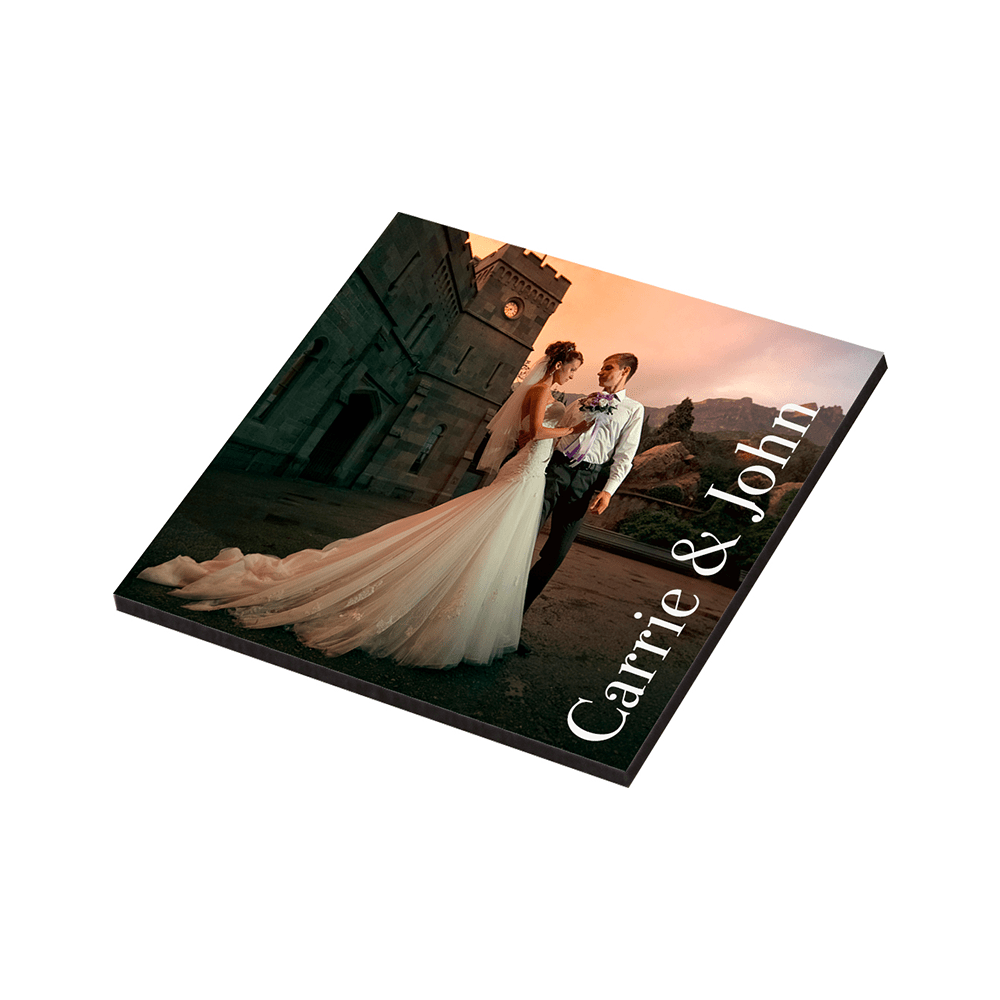 Unisub 2.25" x 2.25" Square Sublimation Hardboard Magnet - HeatPressNation