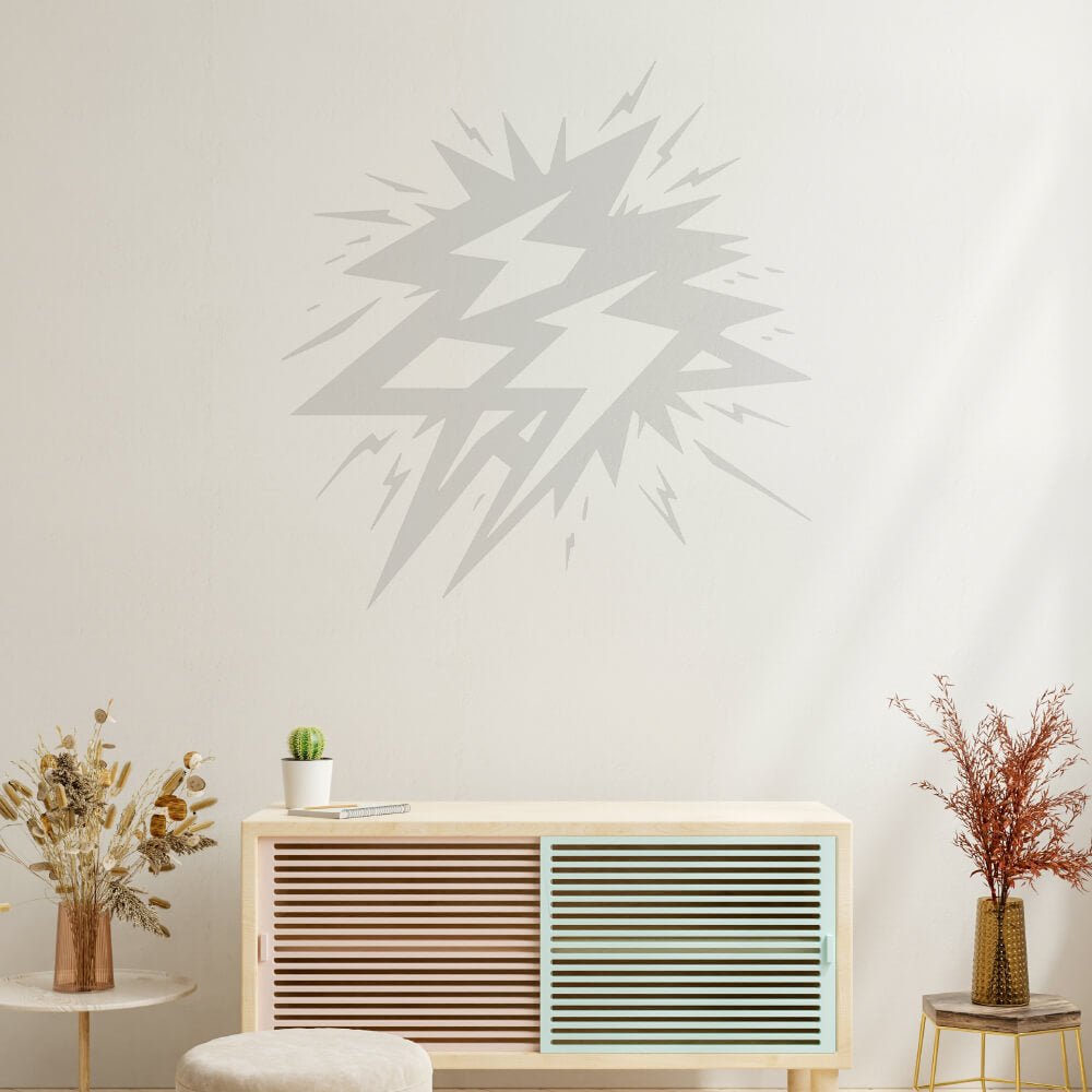 Shock Lightning Bolt Vector Design - HeatPressNation