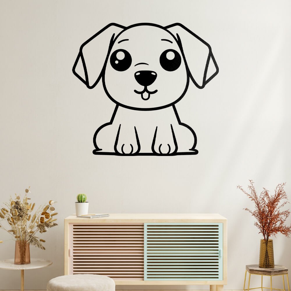 Cute Puppy Vector Design - HeatPressNation