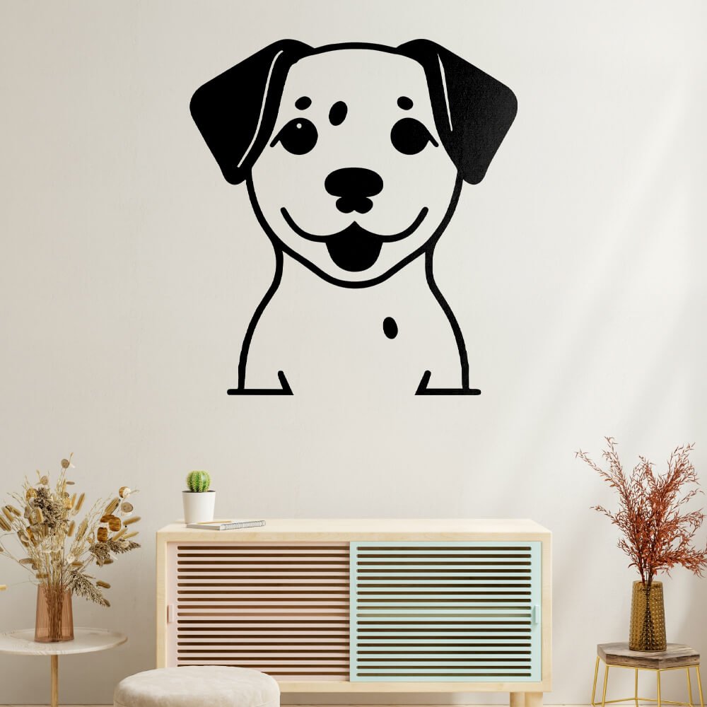 Cute Dog Vector Design - HeatPressNation