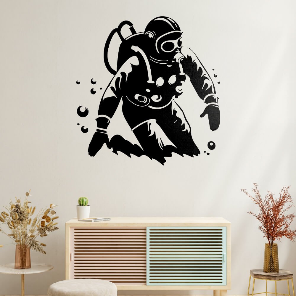 Scuba Diver Vector Design - HeatPressNation