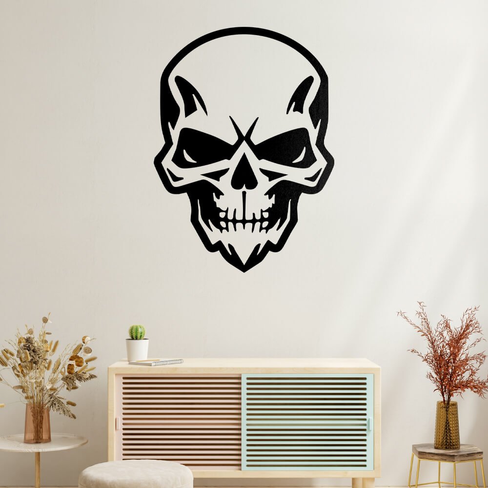 Detailed Skull Vector Design - HeatPressNation