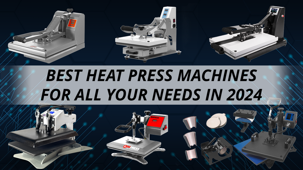 Heat Press Machine, Slide Out Base Auto Open Clamshell Vinyl Heat Press  Machine Magnetic semi-Automatic DIY T-Shirt Sublimation Press Machine for