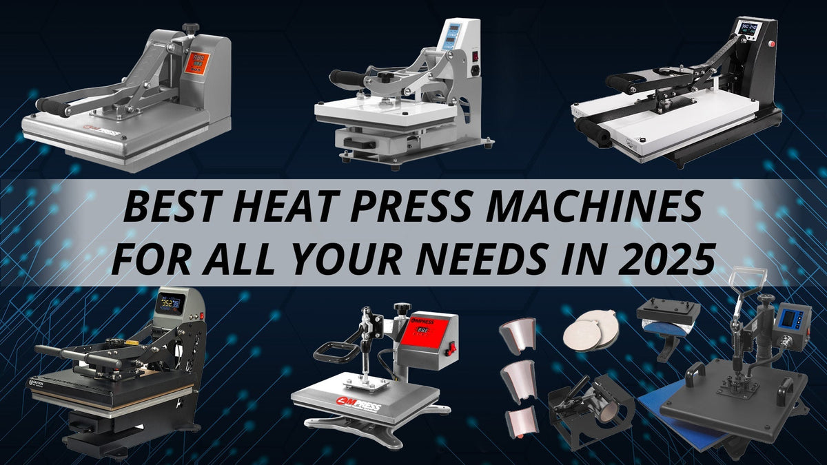 Best Heat Press Machines For All Your Needs in 2025 – HeatPressNation