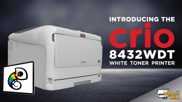 Introducing The Crio 8432WDT White Toner Printer!