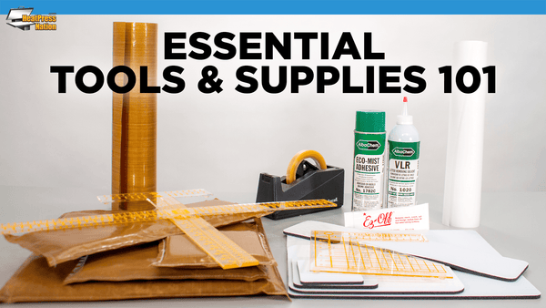 Essential Tools & Supplies 101: A Guide To HeatPressNation's Pressing Supplies