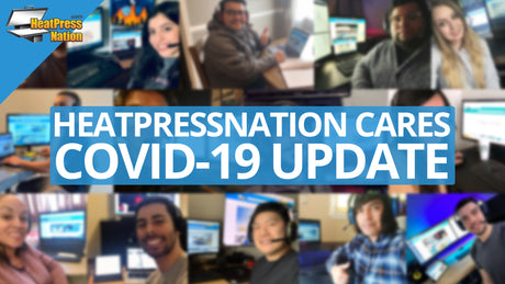 HeatPressNation Cares: Free Shipping & COVID-19 Update - HeatPressNation