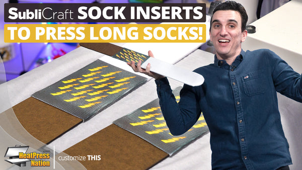 How To Apply Sublimation Transfers On Long Socks