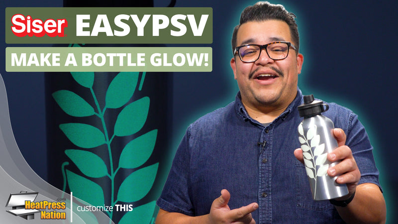 How To Create A Luminescent Bottle With Siser EasyPSV Glow