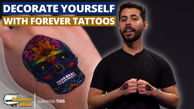 How To Decorate Yourself With FOREVER Tattoo Paper